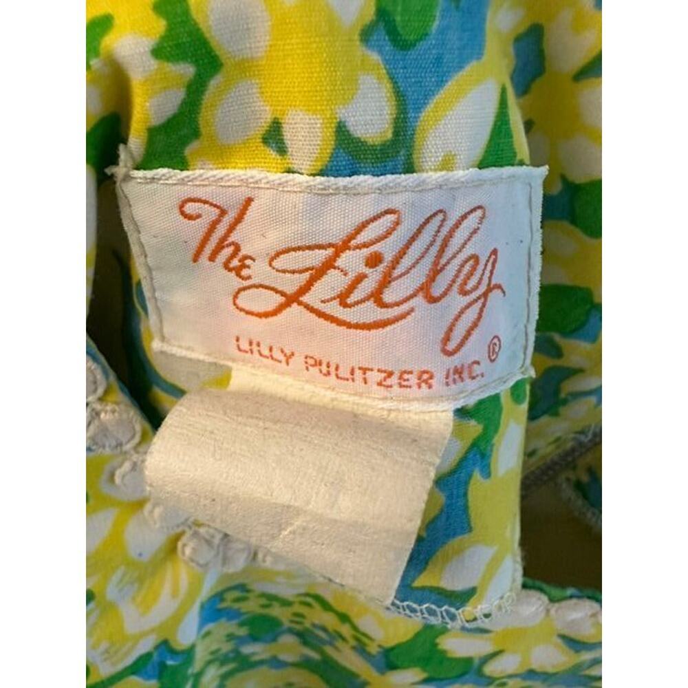 Lilly Pulitzer Vintage The Lilly 60s 70s Rare Dress EUC - Picture 2 of 2